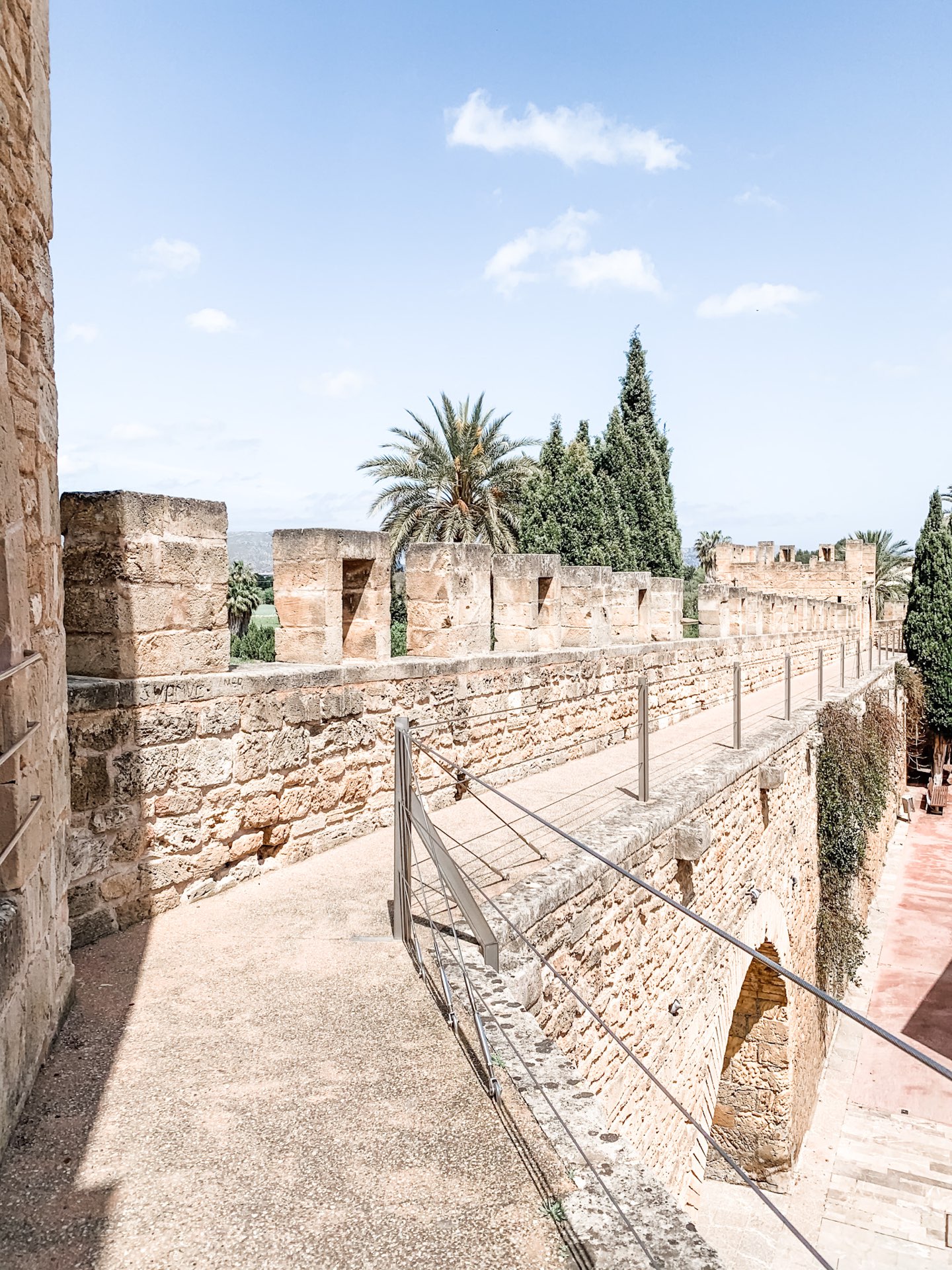 Stadtmauer von Alcudia auf Mallorca